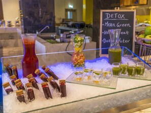 Morgenmadsbuffet hver dag mod et gebyr