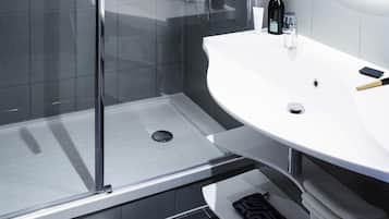 In-room safe, desk, laptop workspace, blackout curtains