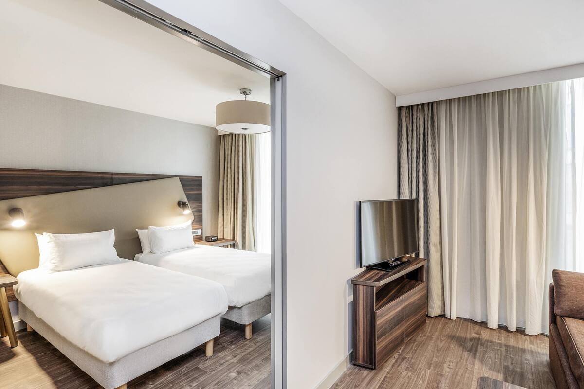 Basic-Zimmer, 1 Schlafzimmer | 1 Schlafzimmer, Zimmersafe, Schreibtisch, laptopgeeigneter Arbeitsplatz