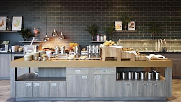 Daily continental breakfast for a fee