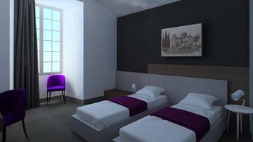 Individually decorated, individually furnished, soundproofing, free WiFi