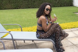 Alberca al aire libre 