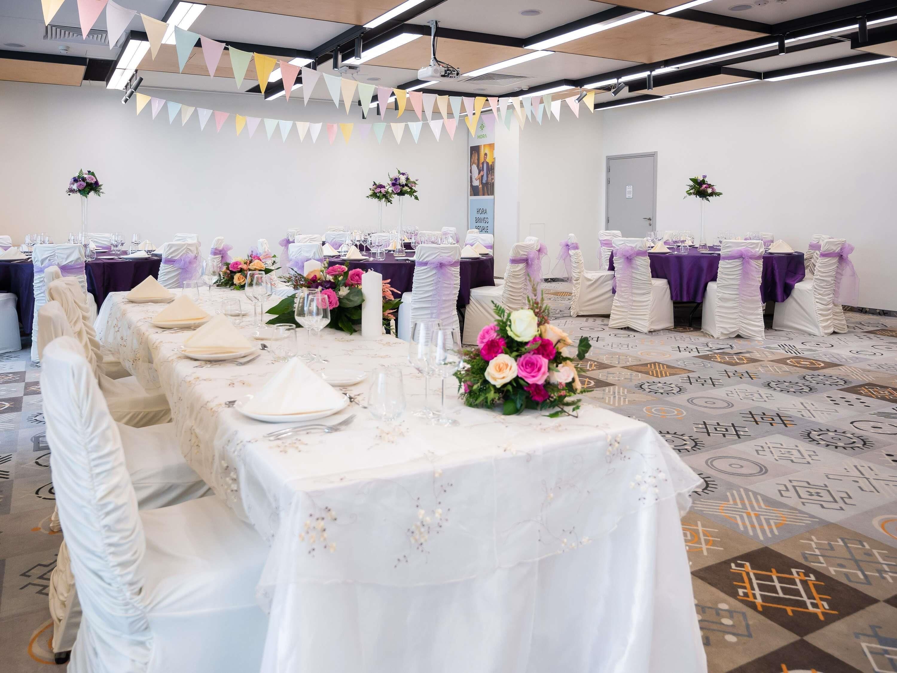 Indoor wedding