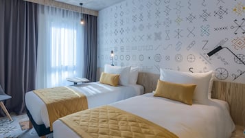 Minibar, in-room safe, blackout curtains, soundproofing