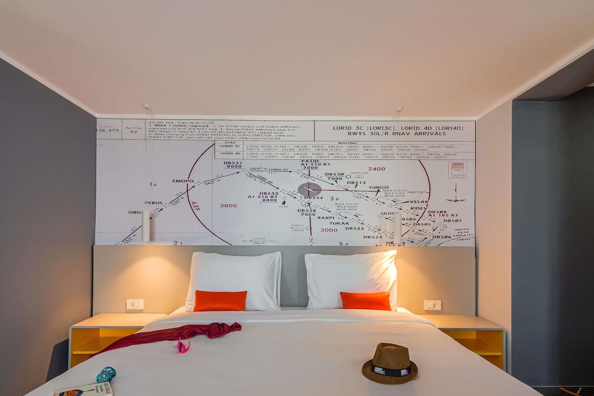 Minibar, in-room safe, desk, blackout drapes