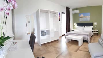 Desk, laptop workspace