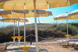 Private beach nearby