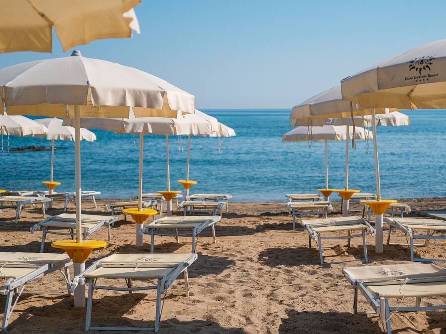 Private beach nearby