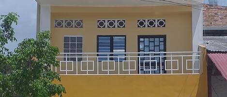 Fassade der Unterkunft