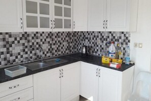 Villa, 2 Bedrooms | Private kitchen | Fridge, microwave, oven, stovetop - BO137 by Villa of Summer (Mugla)