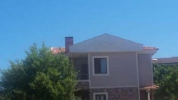 Fassade der Unterkunft
