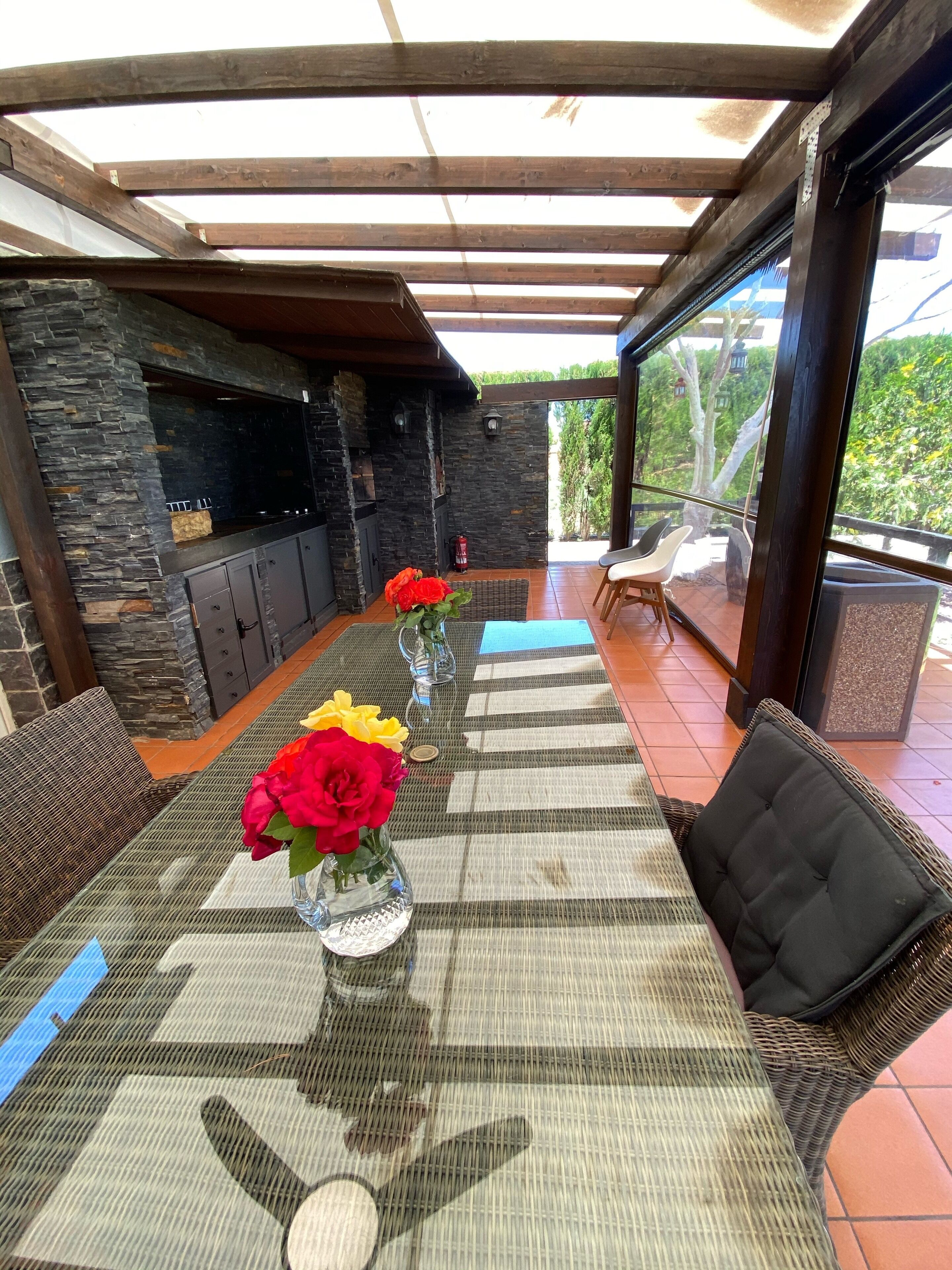 Enceinte de l’hébergement