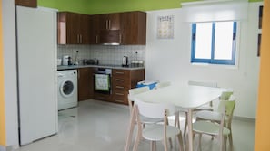 Villa | Private kitchen | Full-sized fridge, oven, stovetop, espresso maker - Anatoli 3BR Holiday Home Near the Beach (Polis)