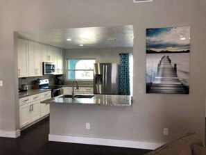 Villa (3 Bedrooms) | Private kitchen | Oven, stovetop, dishwasher, cookware/dishes/utensils