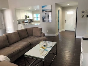 Villa (3 Bedrooms) | Living area | TV - Parsley · New! Luxury, Near Disney & Universal. Sleep 9 (Orlando)