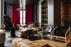 Zona de estar del vestíbulo