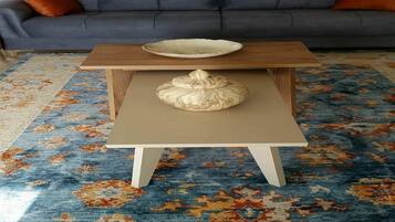 Vila | Area keluarga | TV LCD dan perapian