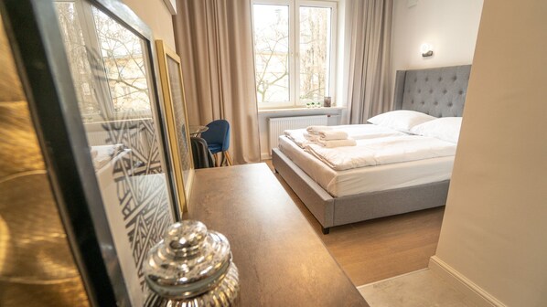 Apartment, 1 Bedroom | 1 bedroom, iron/ironing board, free WiFi, bed sheets