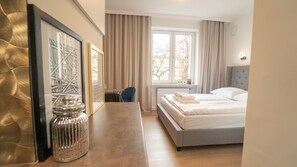 Apartment, 1 Bedroom | 1 bedroom, iron/ironing board, free WiFi, bed sheets