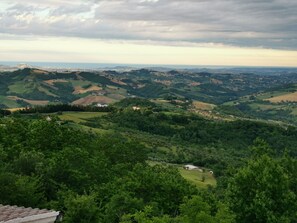 Aerial view - Angel's view is in the national park of the Gran Sasso, and is ultimately unique (Farindola (PE))