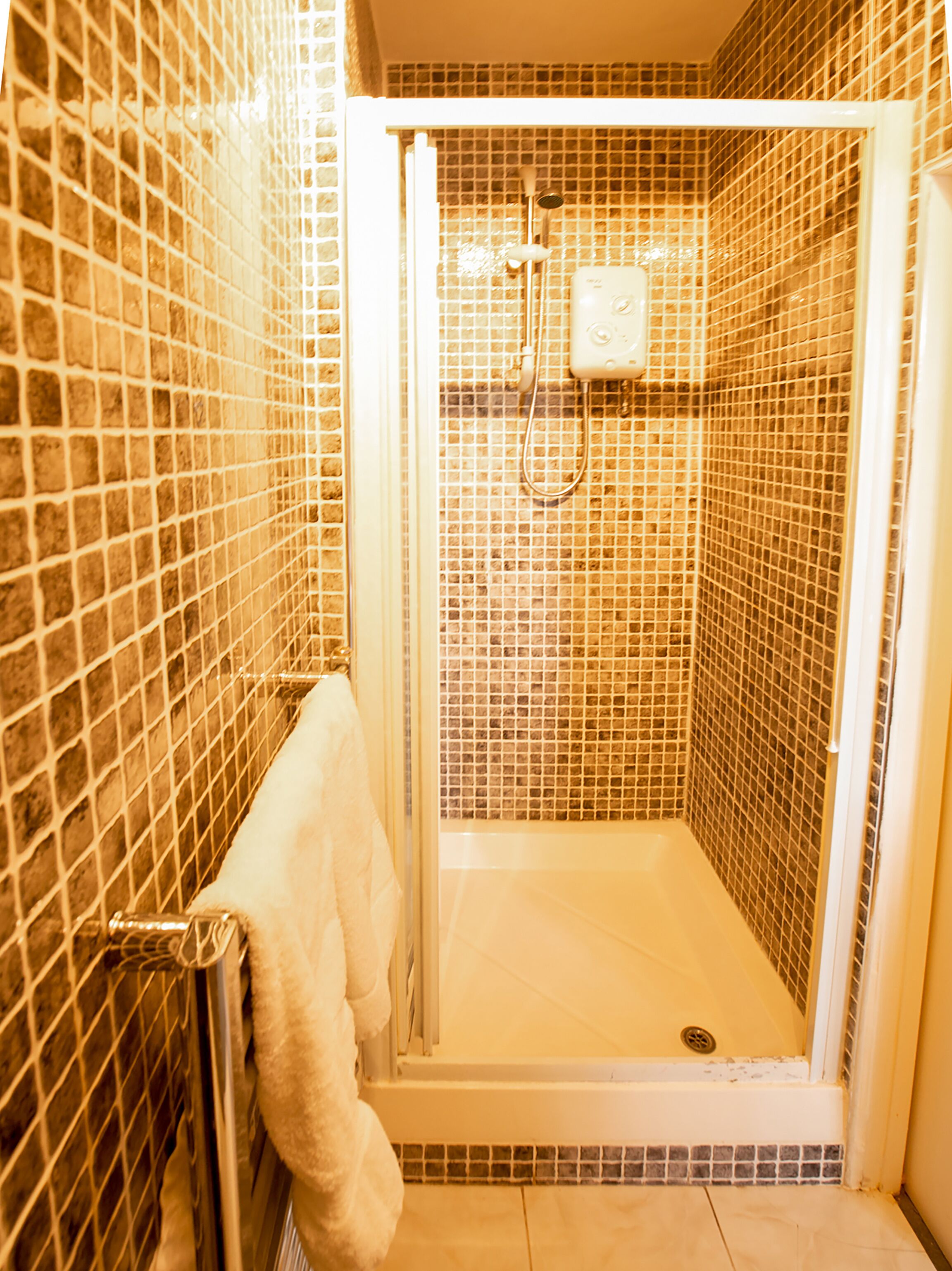 standard double room, 1 double bed | bathroom shower