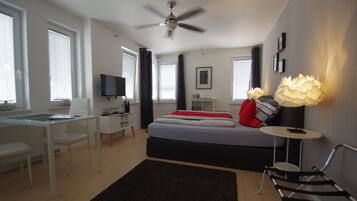 Standard Studio | In-room safe, individually decorated, soundproofing, free WiFi