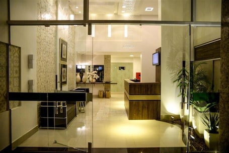 Reception. Grand Cafe Hotel