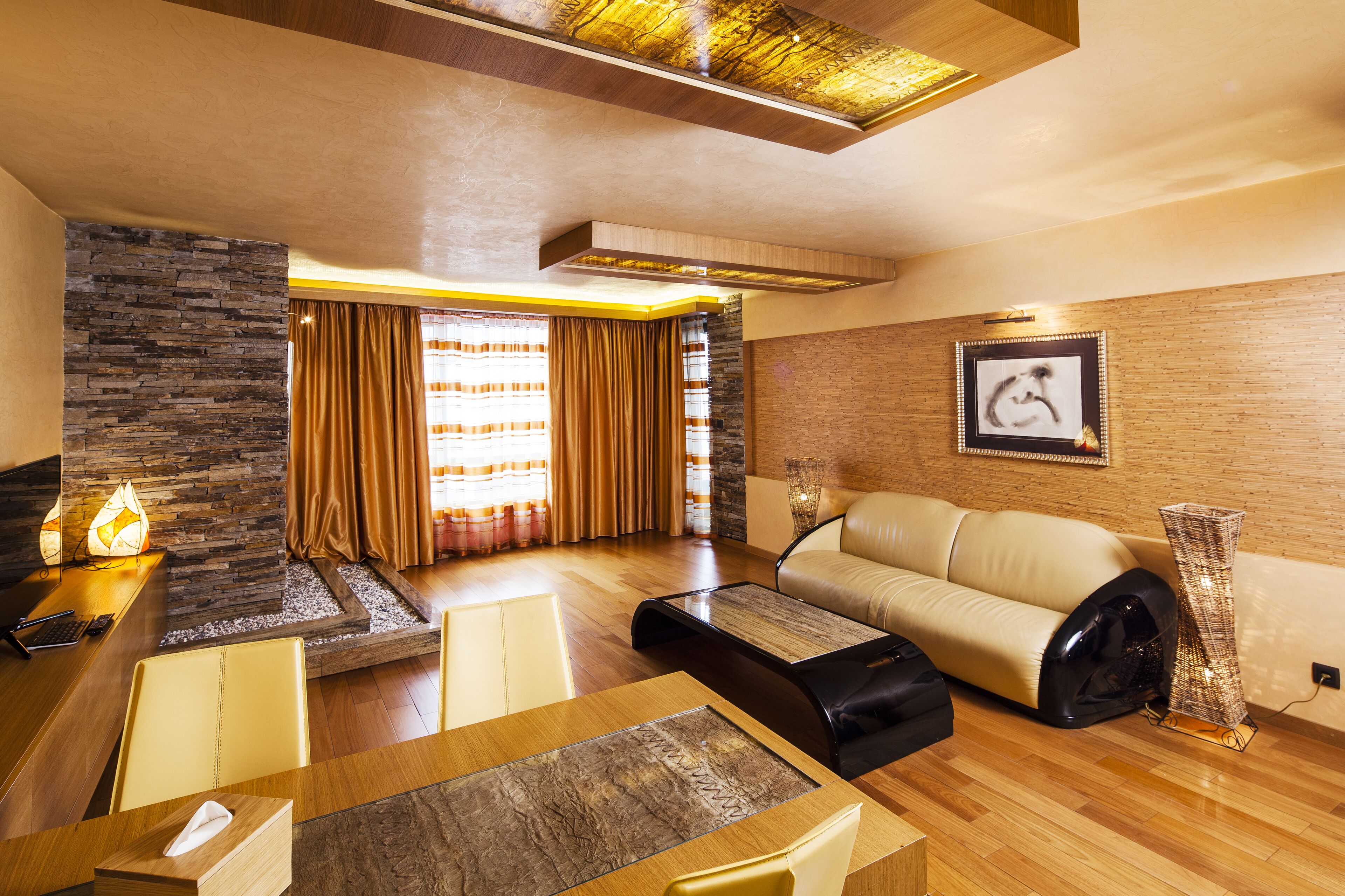 executive apartment, 1 bedroom | living room | smart tv