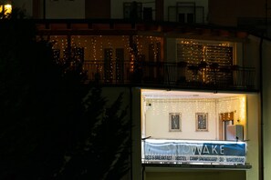 Overnatningsstedets facade