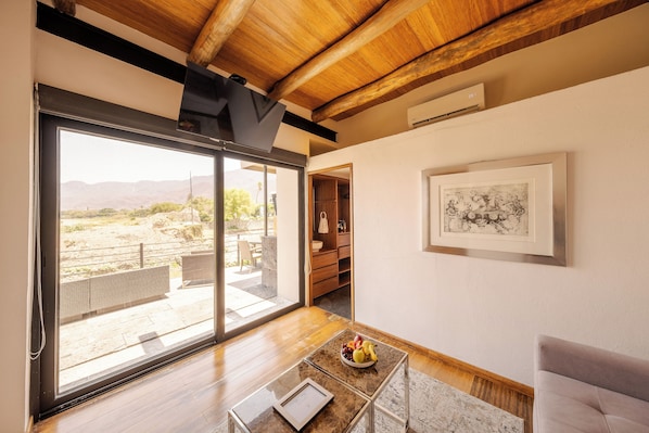 Deluxe Single Room | Living area
