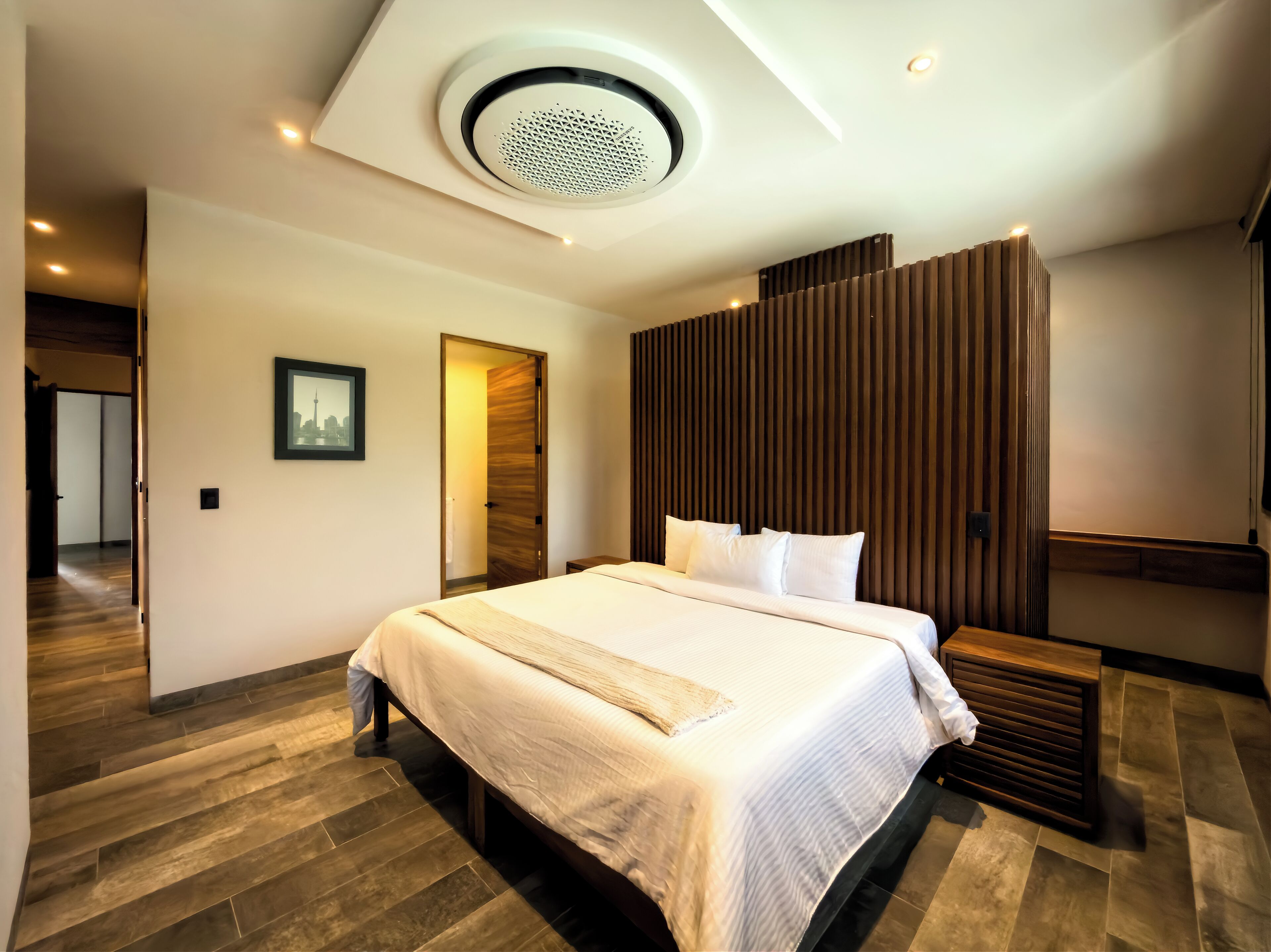 Appartement Deluxe | Draps en coton égyptien, literie de qualité supérieure