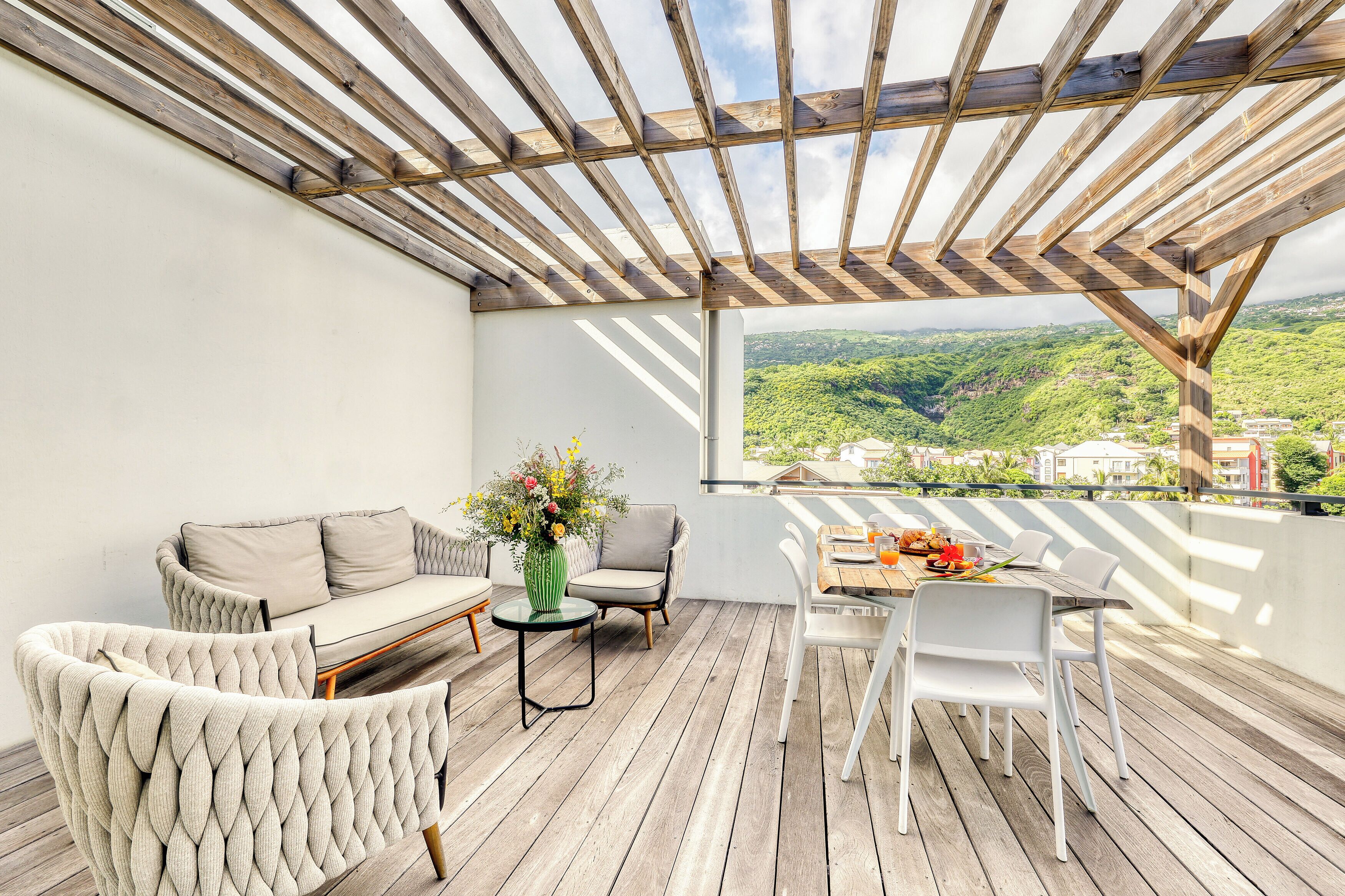 Apartment, 2 Bedrooms, Mountain View (T3) | Terrace/patio