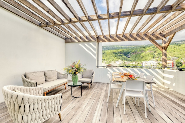 Apartment, 2 Bedrooms, Mountain View (T3) | Terrace/patio