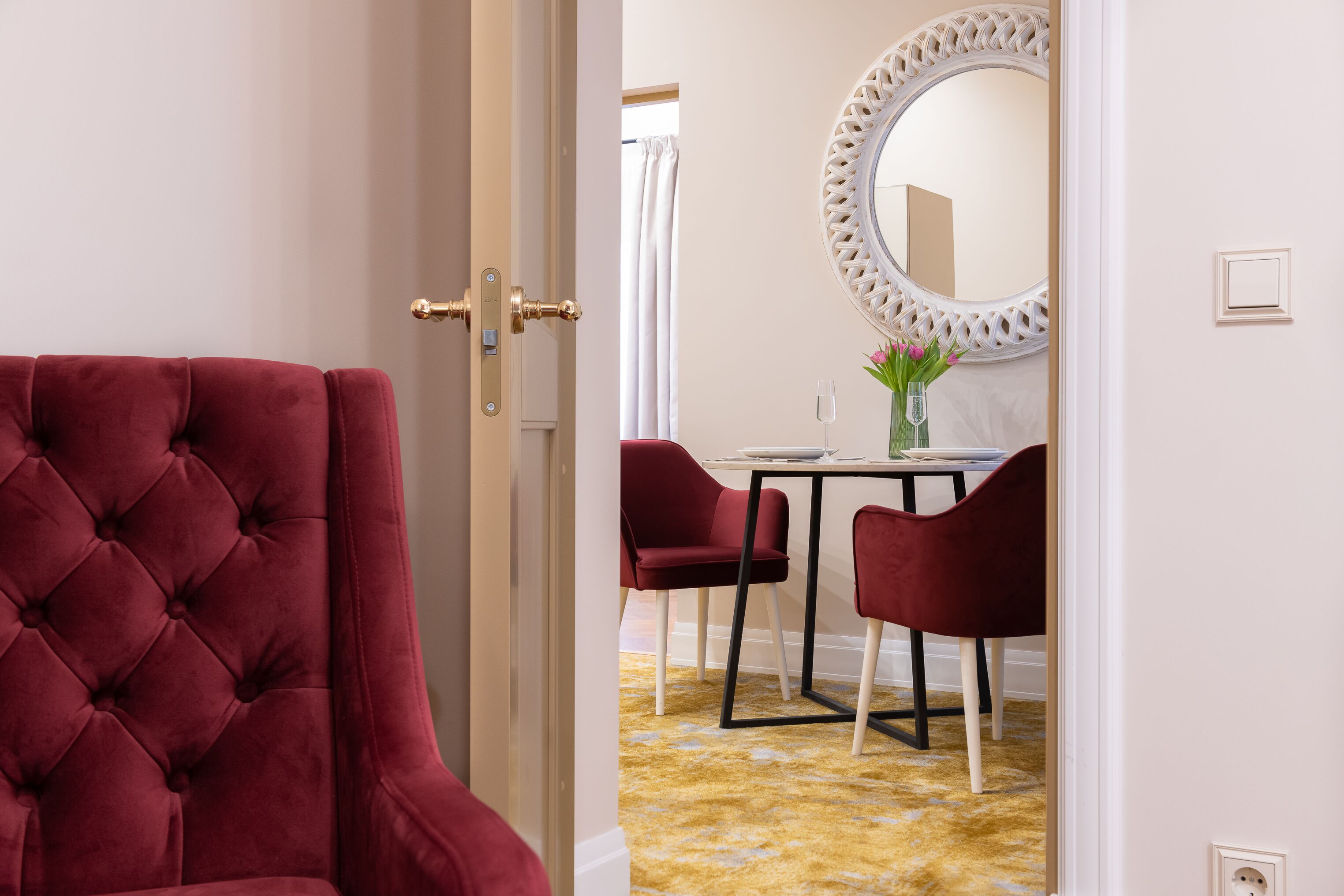 Căn hộ, phòng tắm hơi | Bộ đồ giường cao cấp, két bảo mật tại phòng, màn/rèm cản sáng 