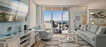 Gulf Front Condo completely remodeled ,100 steps to the beach.  