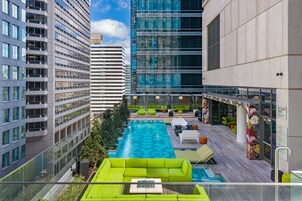 Outdoor pool, cabanas (surcharge), pool umbrellas