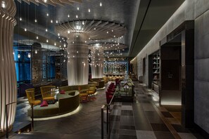 Zona de estar del vestíbulo