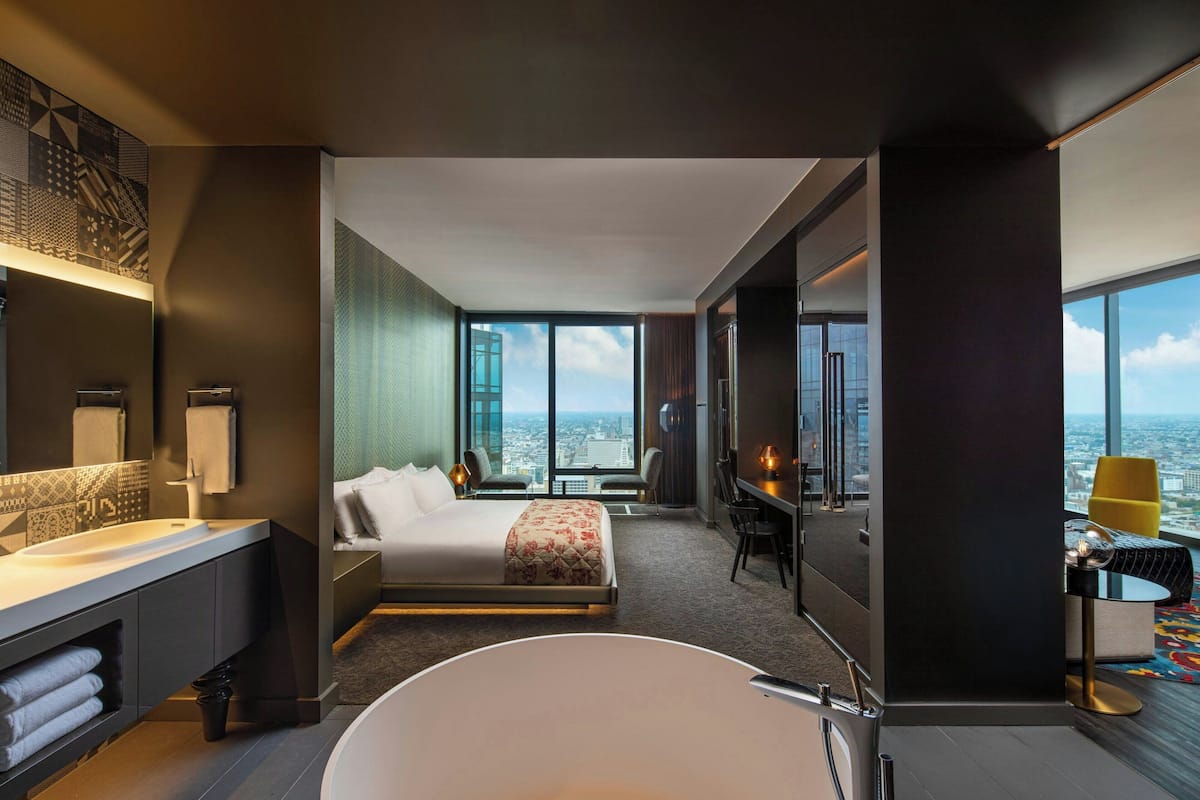Premium bedding, pillow-top beds, minibar, in-room safe