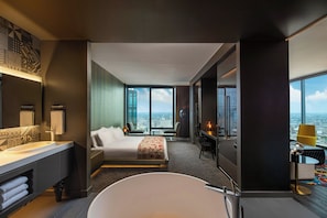Premium bedding, pillowtop beds, minibar, in-room safe