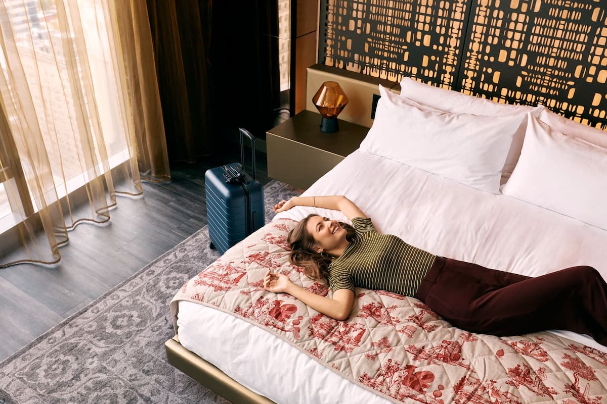 1 chambre, literie de qualité supérieure, surmatelas, minibar