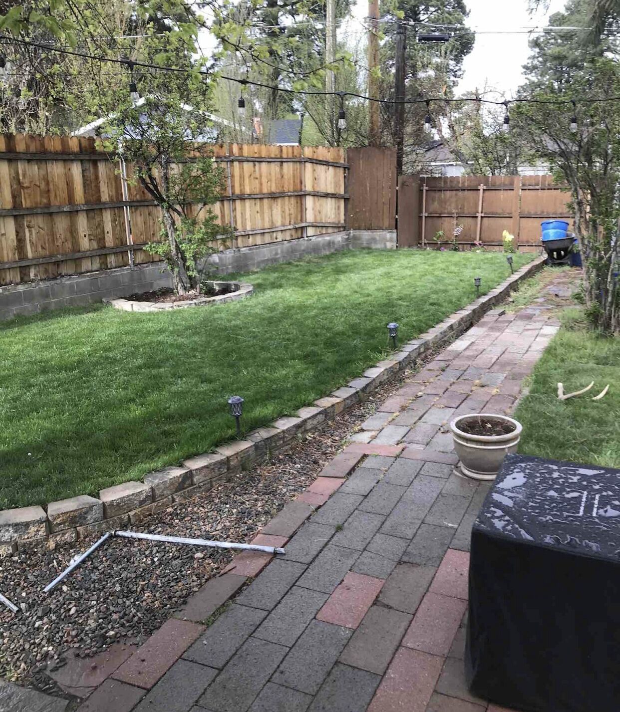 Enceinte de l’hébergement