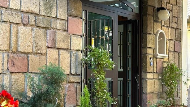 Entrada de la propiedad