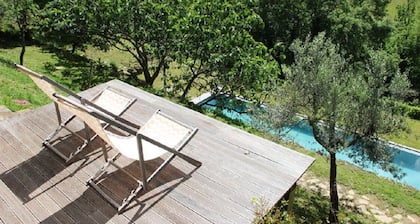 Typisch toskanisches Bauernhaus in reizvoller Lage zwischen Panzano-Greve in Chianti