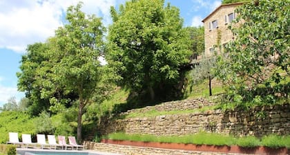 Typical Tuscan farmhouse in charming position between Panzano -Greve in Chianti