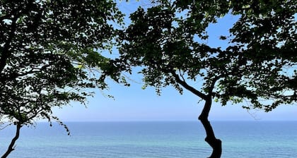 Domicilio exclusivo - Elementos de casa de vacaciones con vistas al mar, a solo 200 metros del mar Báltico