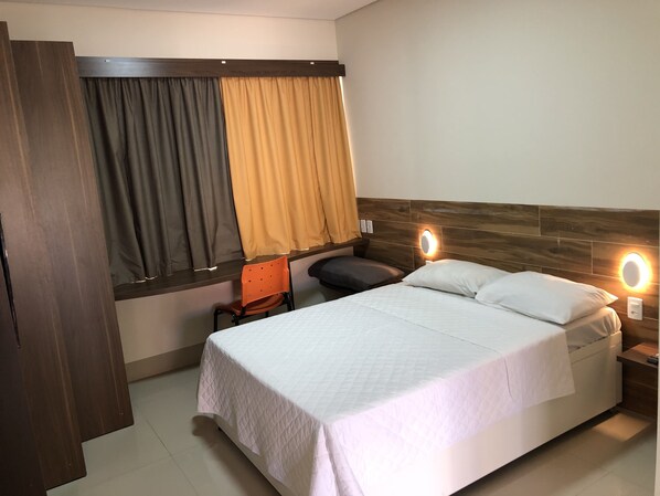 Free WiFi, bed sheets - Hotel Bem Bom II (Campo Verde)
