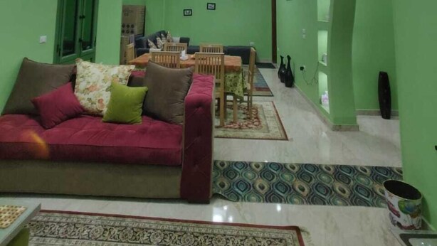 Living area - Welcome Egypt Apartment (Giza)