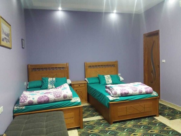 Room (Grand) | In-room safe, individually decorated, individually furnished, free WiFi - Welcome Egypt Apartment (Giza)