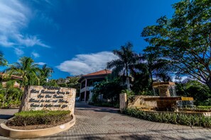 Entrada de la propiedad