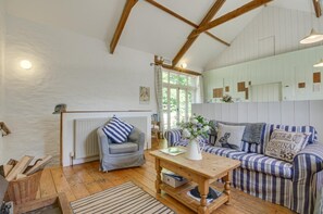 TV, fireplace - 3 Bed in Parracombe (oc-molec) (Parracombe)